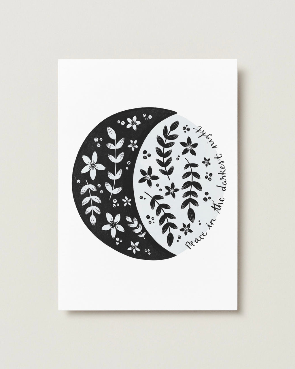 ‘Darkest Night’ A4 Print