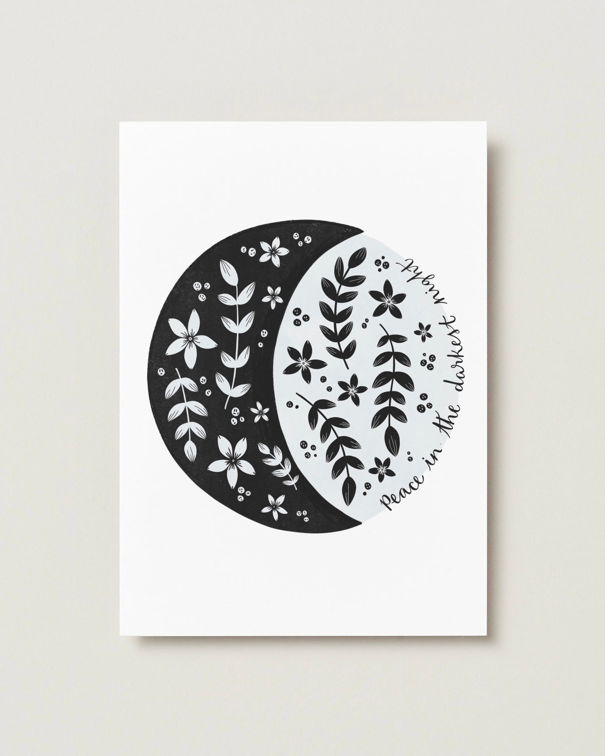 ‘Darkest Night’ A4 Print