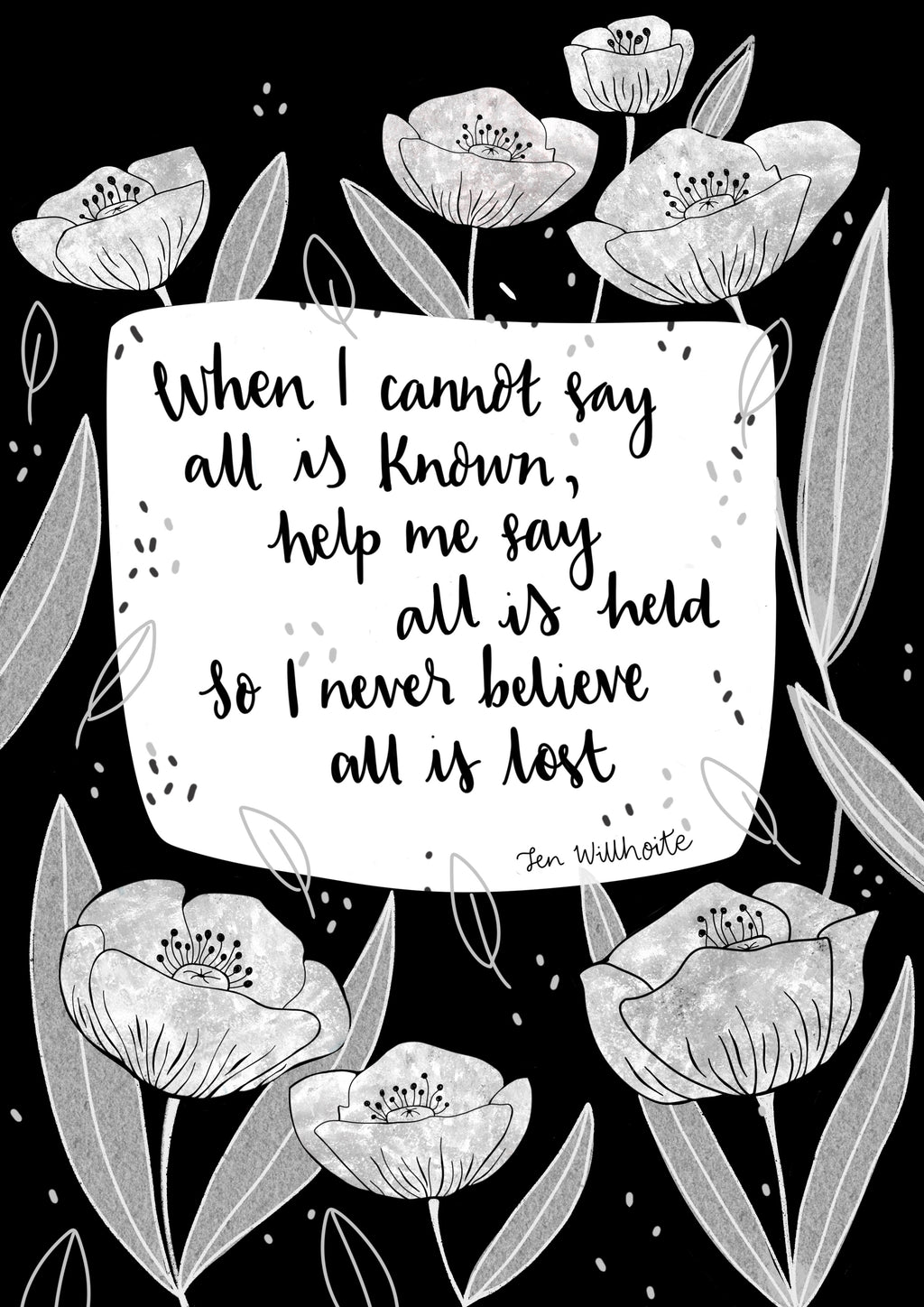 ‘All is Held’ Print