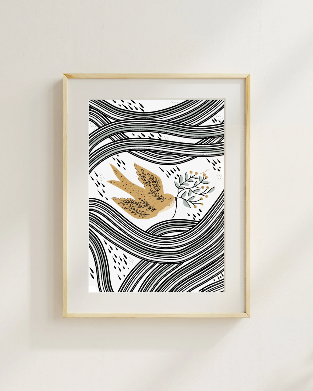 ‘Through the Storm’ A4 Print